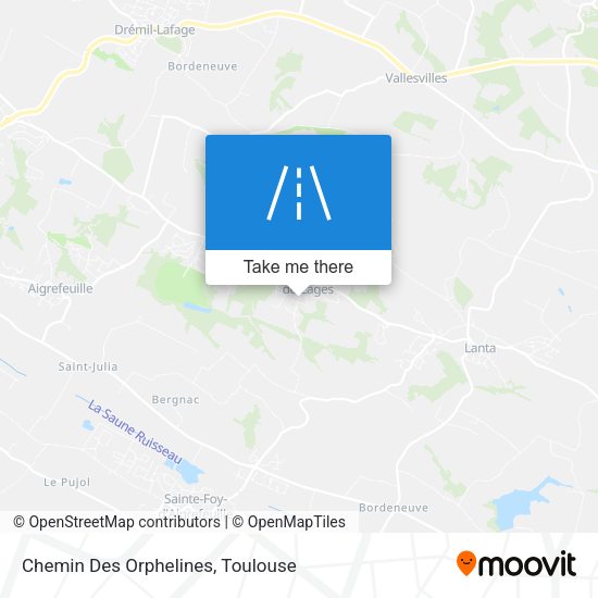 Chemin Des Orphelines map