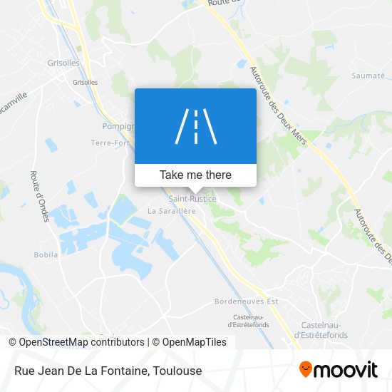 Rue Jean De La Fontaine map
