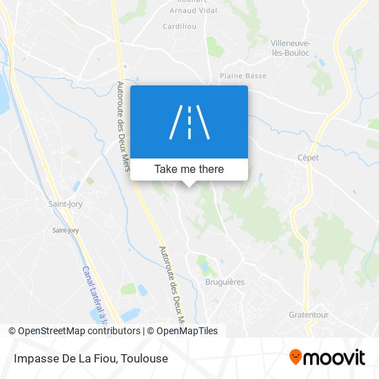 Impasse De La Fiou map