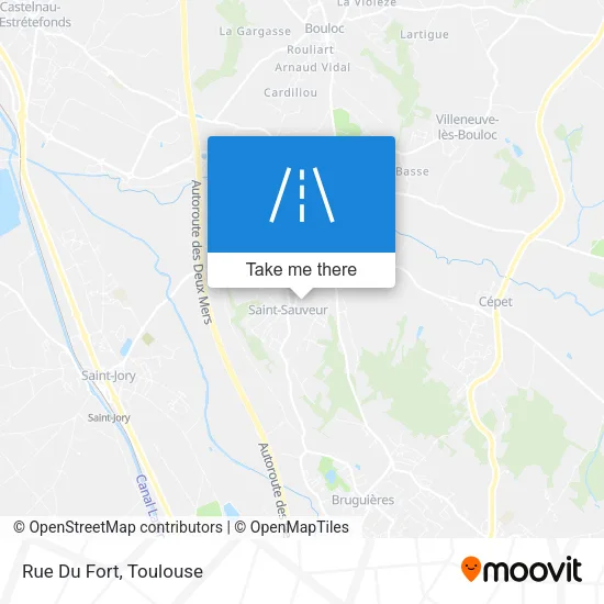 Rue Du Fort map