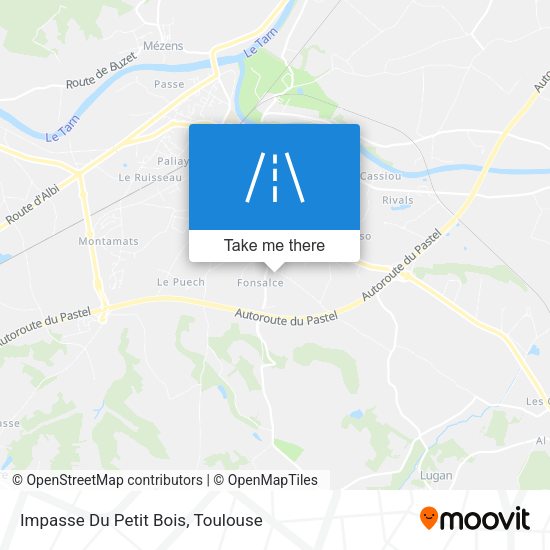 Impasse Du Petit Bois map