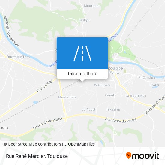Rue René Mercier map
