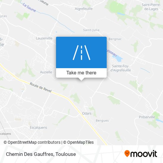 Chemin Des Gauffres map