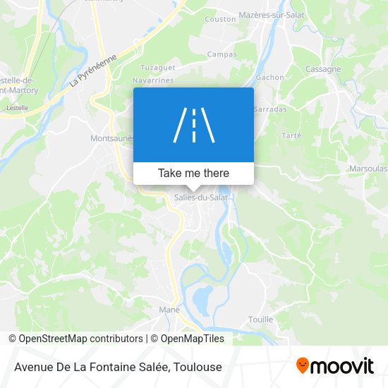 Avenue De La Fontaine Salée map