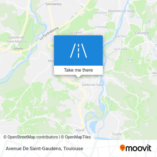 Avenue De Saint-Gaudens map