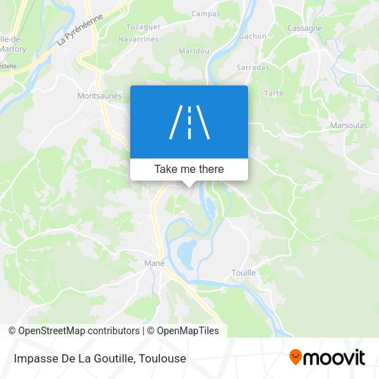 Impasse De La Goutille map