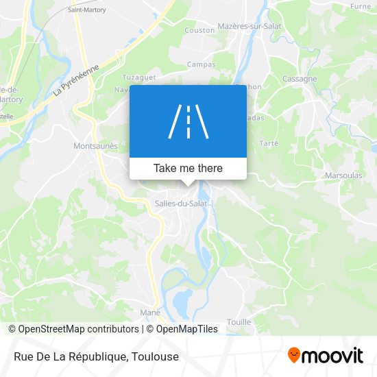 Rue De La République map