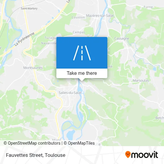 Rue Des Fauvettes map