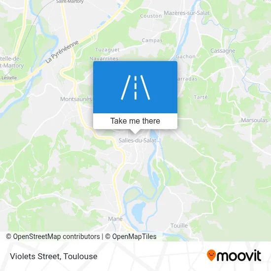 Rue Des Violettes map