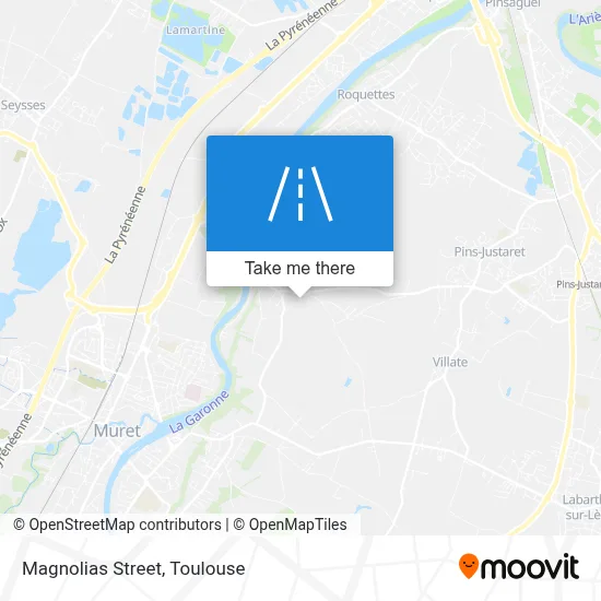 Rue Des Magnolias map