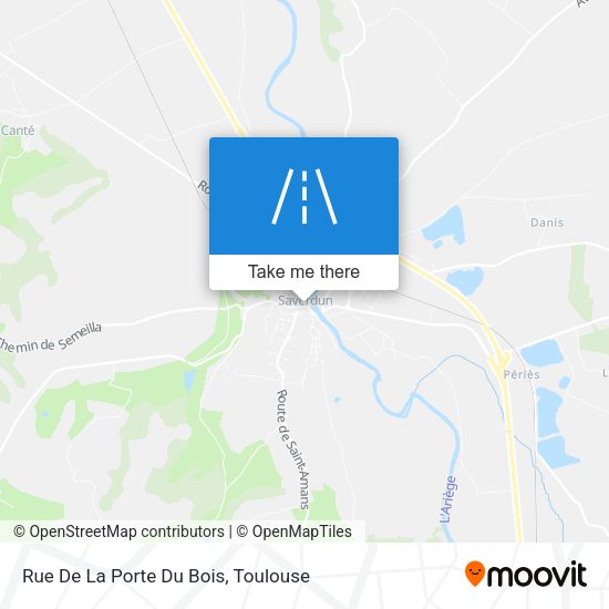 Rue De La Porte Du Bois map
