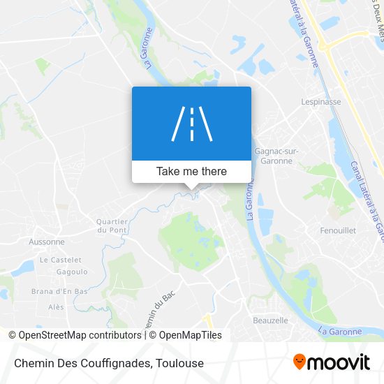 Chemin Des Couffignades map