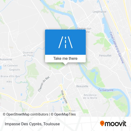 Impasse Des Cyprès map
