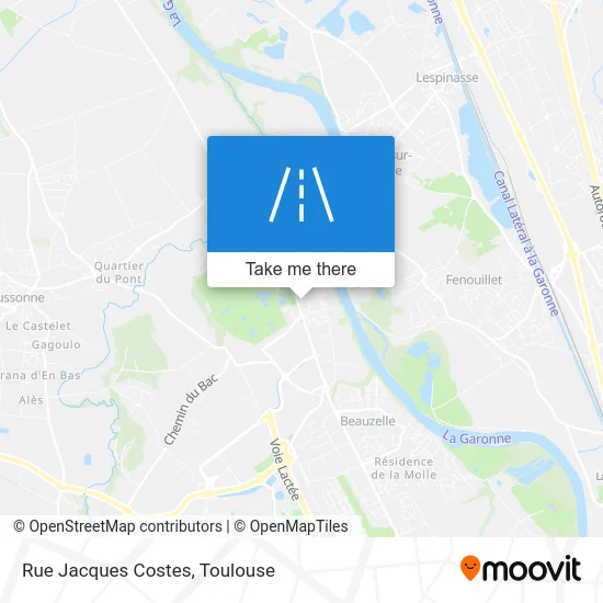 Rue Jacques Costes map