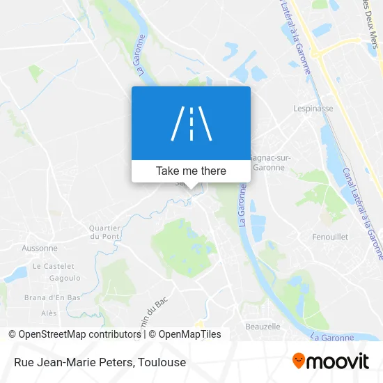 Rue Jean-Marie Peters map