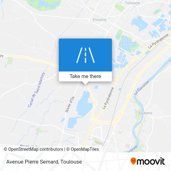 Avenue Pierre Semard map
