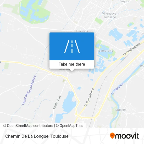 Chemin De La Longue map