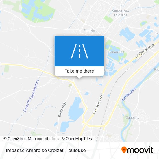 Impasse Ambroise Croizat map
