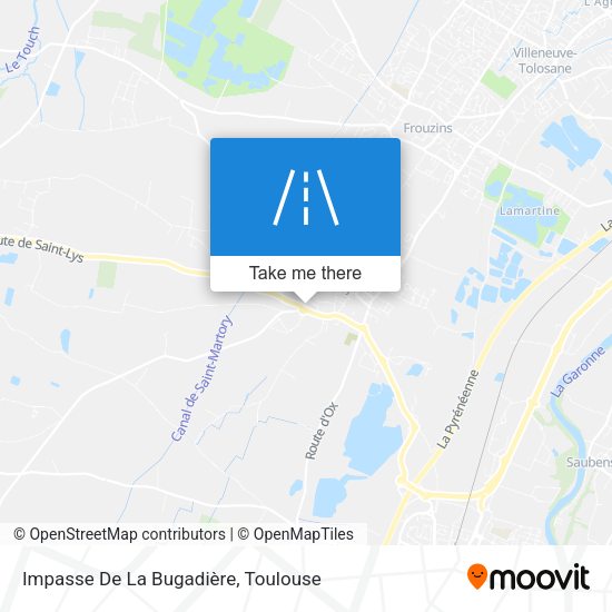 Impasse De La Bugadière map