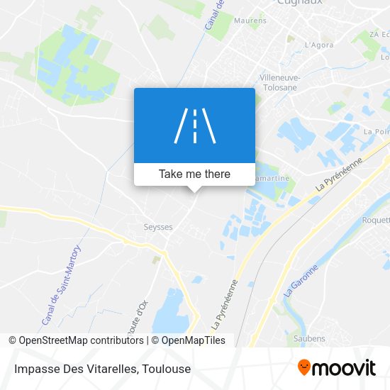 Impasse Des Vitarelles map