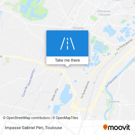 Impasse Gabriel Péri map