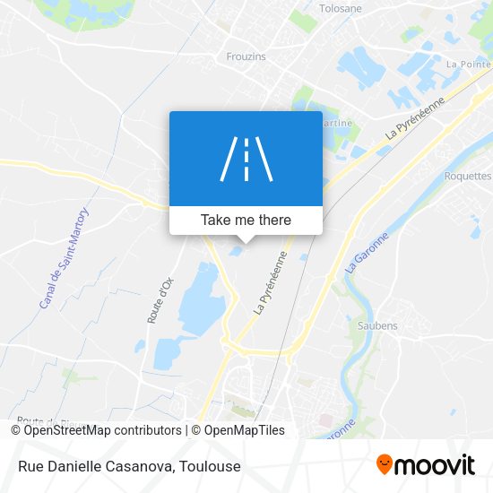 Rue Danielle Casanova map