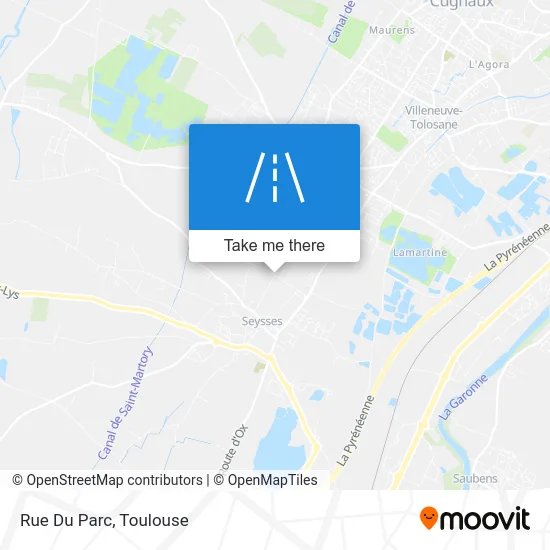 Rue Du Parc map