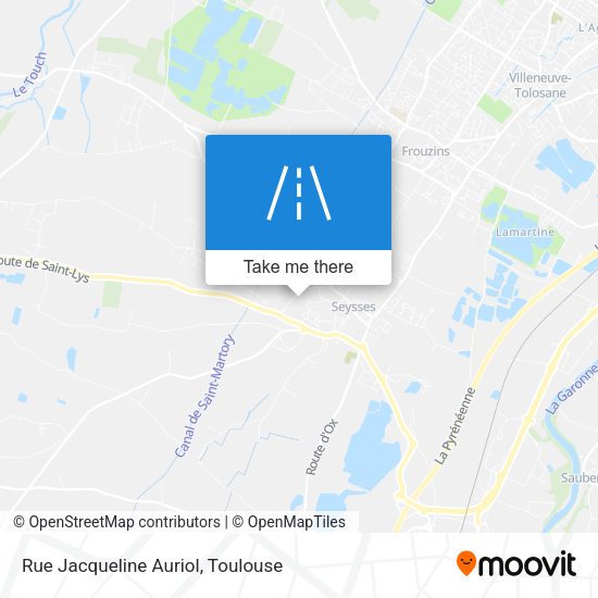 Rue Jacqueline Auriol map