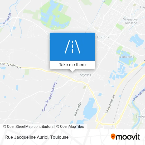 Rue Jacqueline Auriol map