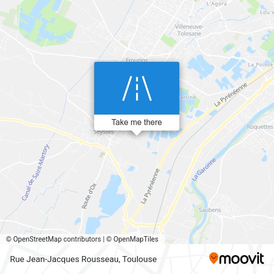 Rue Jean-Jacques Rousseau map