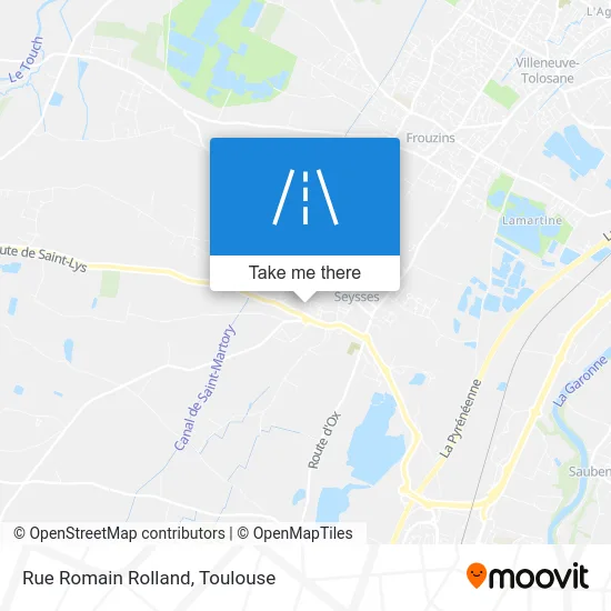 Rue Romain Rolland map