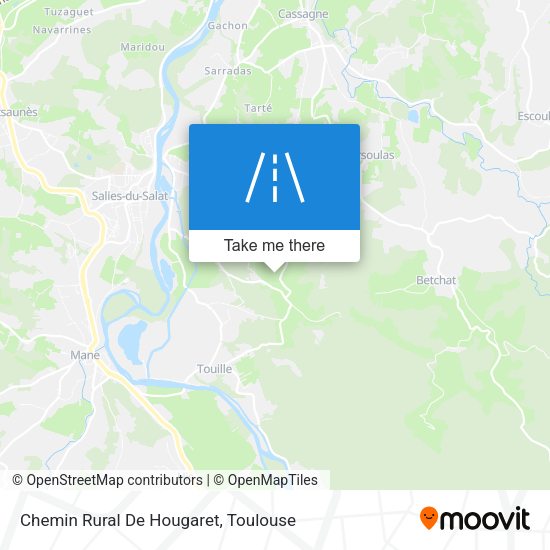 Chemin Rural De Hougaret map