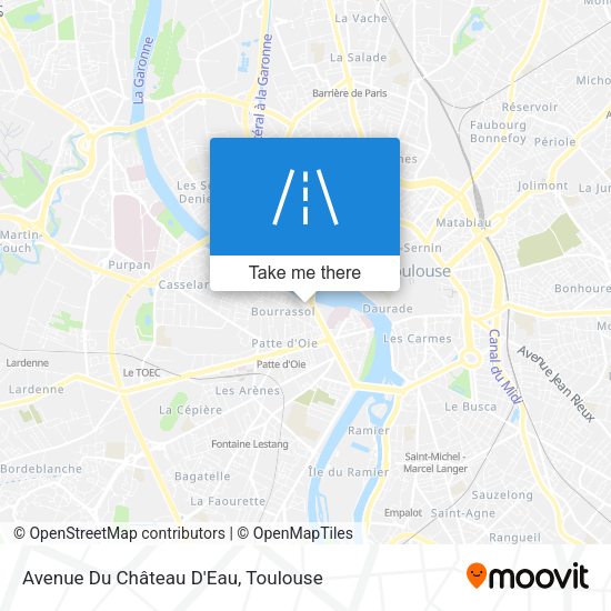 Avenue Du Château D'Eau map