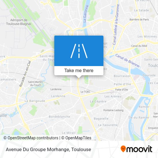 Avenue Du Groupe Morhange map