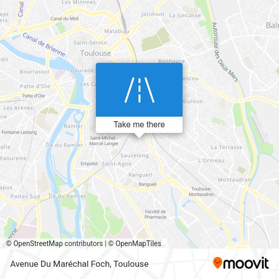 Avenue Du Maréchal Foch map