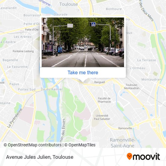 Avenue Jules Julien map