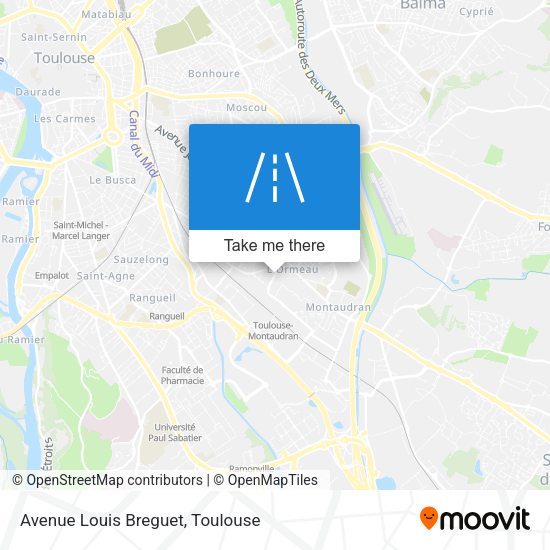 Avenue Louis Breguet map