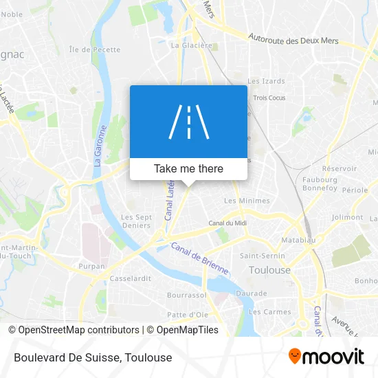 Boulevard De Suisse map