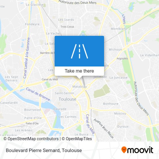 Boulevard Pierre Semard map
