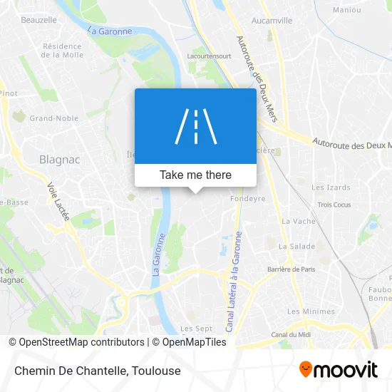 Chemin De Chantelle map