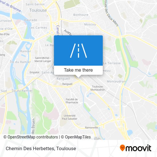 Chemin Des Herbettes map