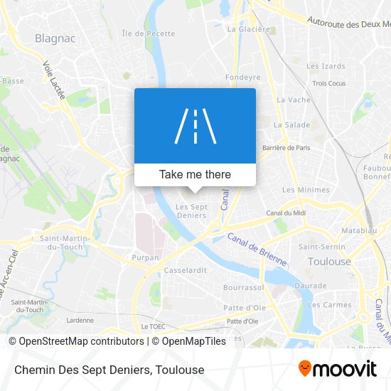 Chemin Des Sept Deniers map