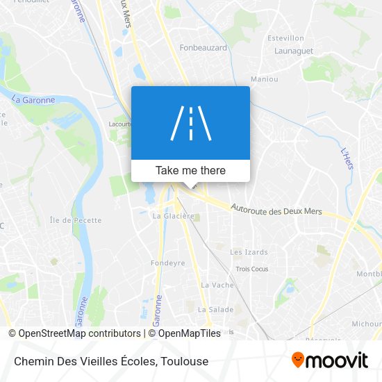 Chemin Des Vieilles Écoles map