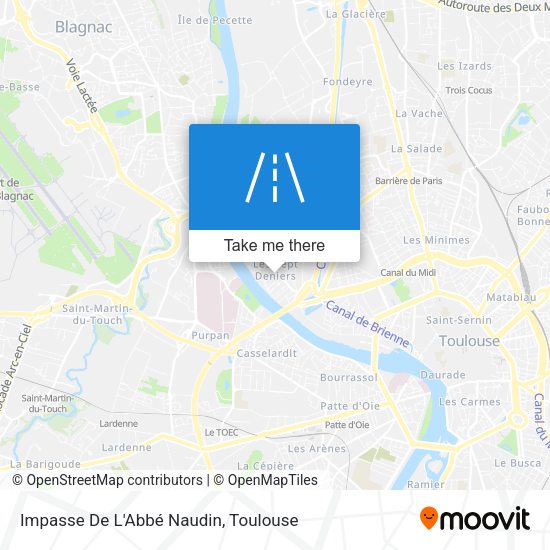 Impasse De L'Abbé Naudin map