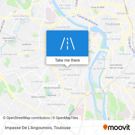 Impasse De L'Angoumois map