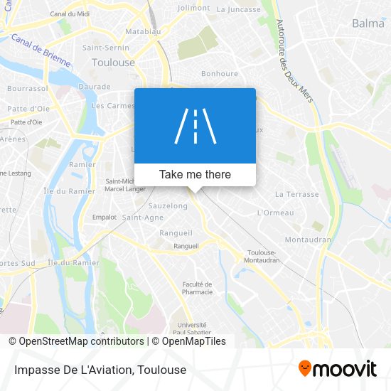 Impasse De L'Aviation map