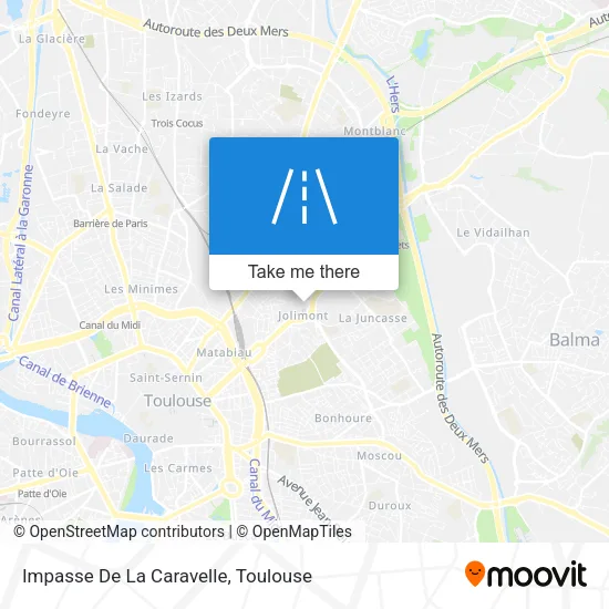Impasse De La Caravelle map