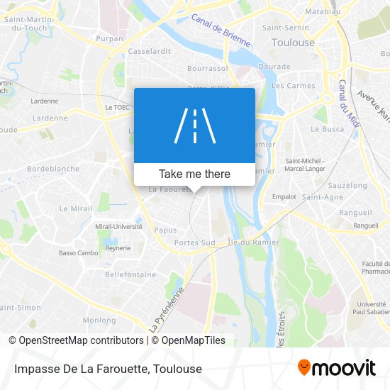 Impasse De La Farouette map