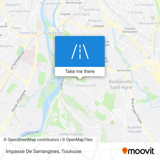 Impasse De Sarrangines map