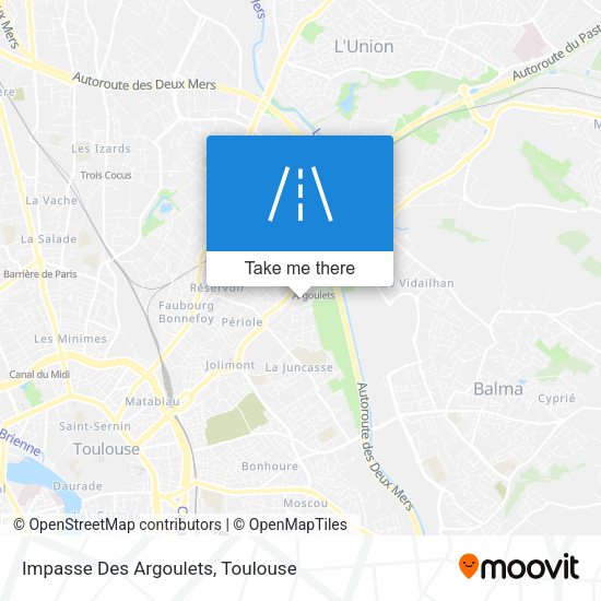 Impasse Des Argoulets map